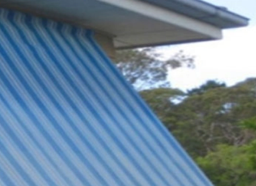 clean awning after image